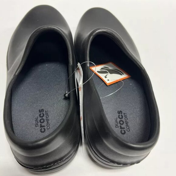 Crocs Women's Neria Pro II Slip-On Clogs Black, Size 9 M - Picture 5 of 7